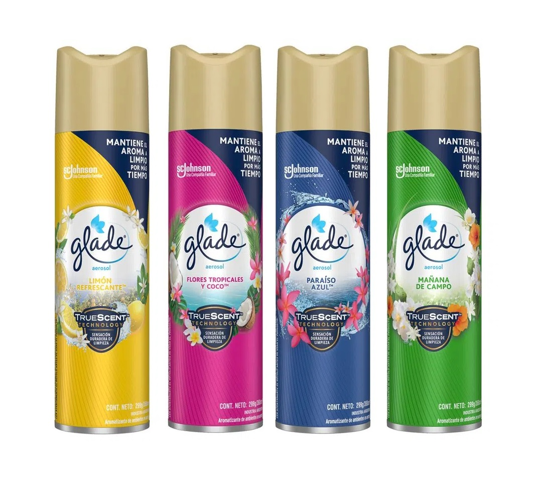 Glade aerosol ambientes