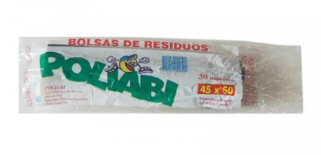 Bolsas residuos 45x60