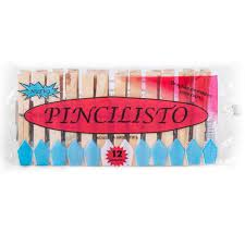 Broches de madera para ropa