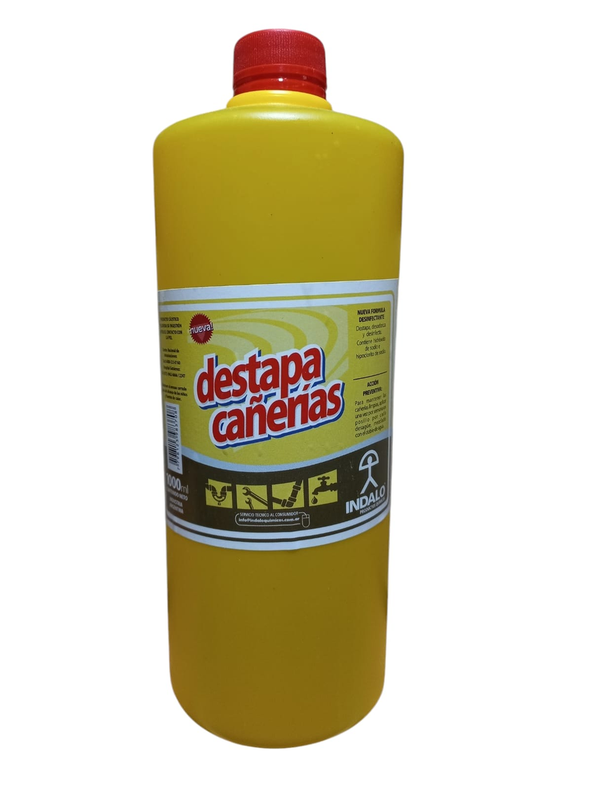 Destapa cañerias indalo x1l