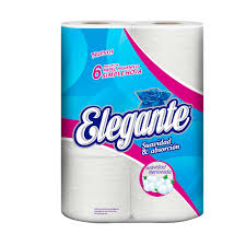 Papel higiénico elegante x6