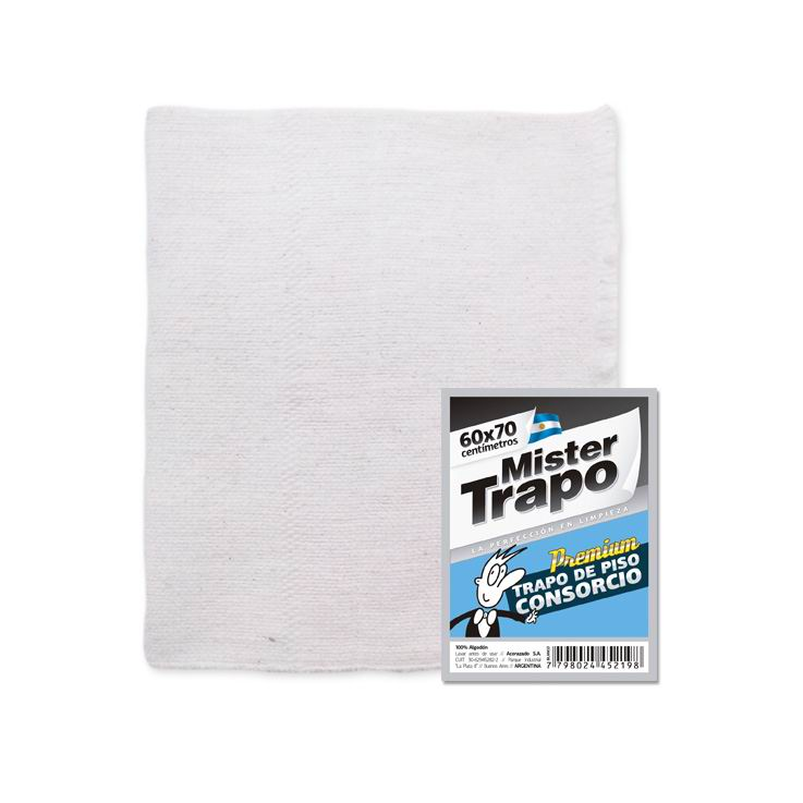Trapo de piso blanco Mr trapo