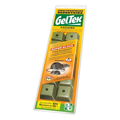 Geltek Raticida blíster x100g